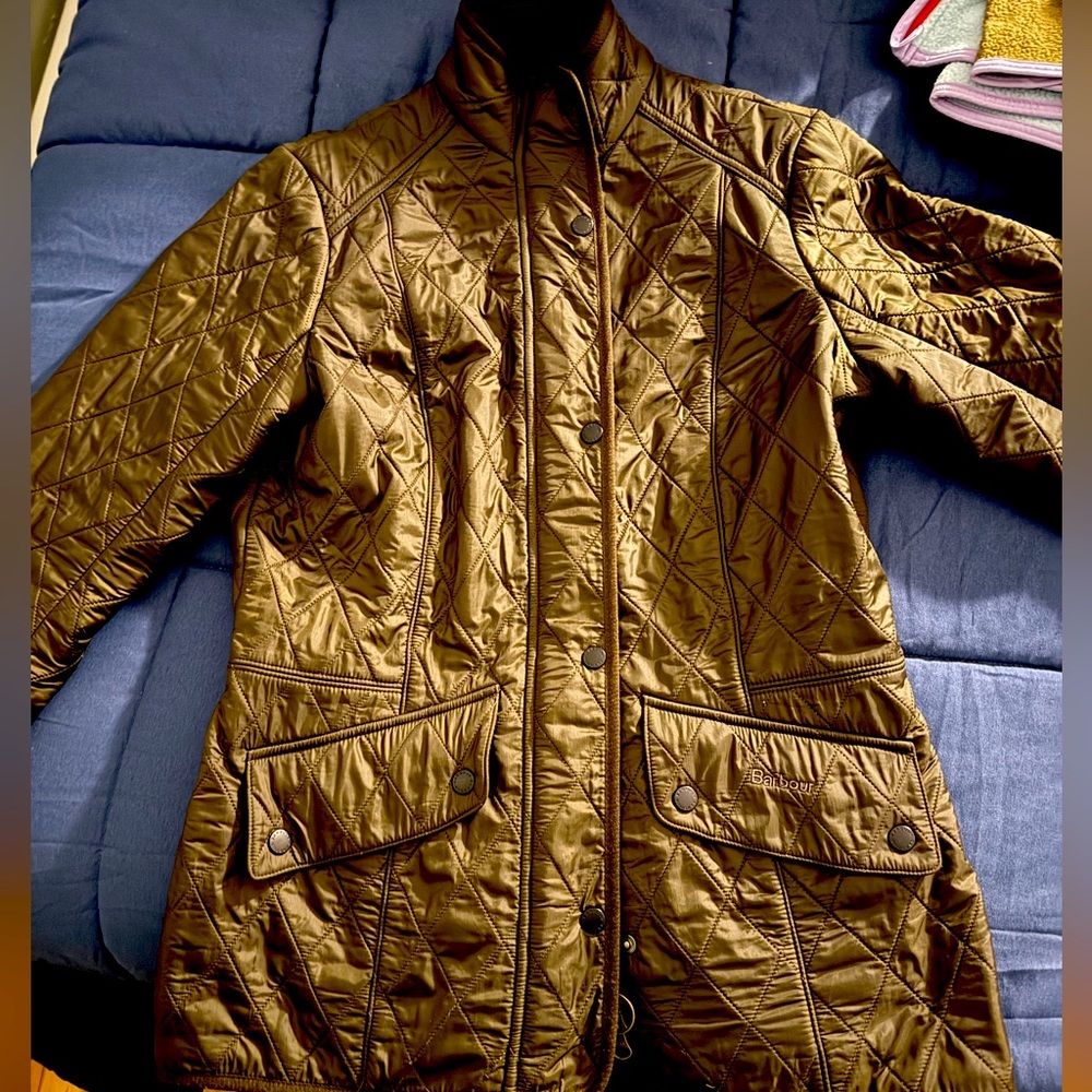 Women’s fleece lined quilted Barbour Jacket